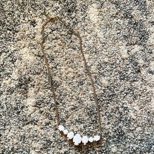 Elegant White Necklace